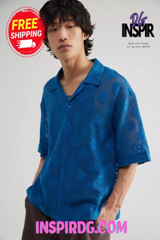 Urban Outfitters Raga Man Ruhan Short Sleeve Shirt