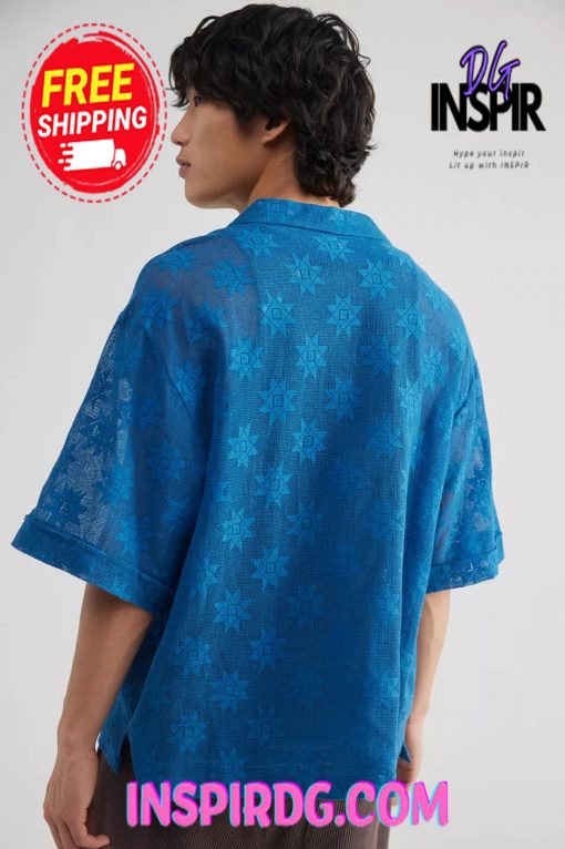 Urban Outfitters Raga Man Ruhan Short Sleeve Shirt