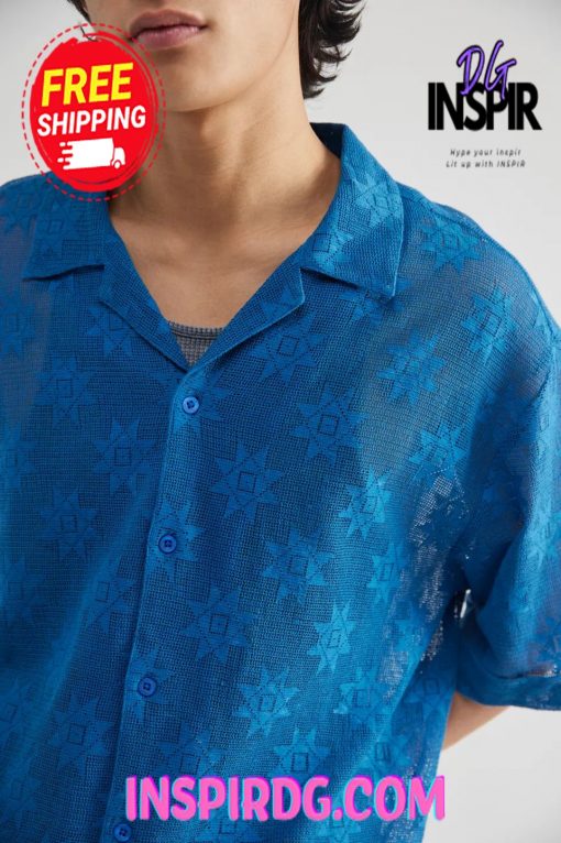 Urban Outfitters Raga Man Ruhan Short Sleeve Shirt