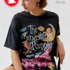 Urban Outfitters Smashing Pumpkins Collage Black T-Shirt Dress