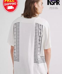 Urban Outfitters THRILLS In Order Disorder Bowling Shirt