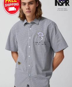 Urban Outfitters THRILLS Mind Power ButtonDown Shirt