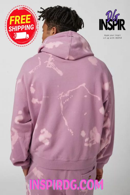 Urban Outfitters Teddy Fresh Bleach Graphic Hoodie Sweatshirt