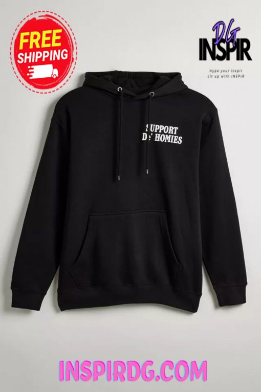 Urban Outfitters ZTRA UO Exclusive Support De Hood Pullover Hoodie Sweatshirt