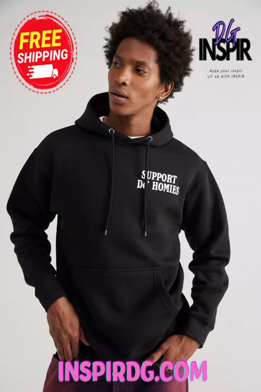 Urban Outfitters ZTRA UO Exclusive Support De Hood Pullover Hoodie Sweatshirt
