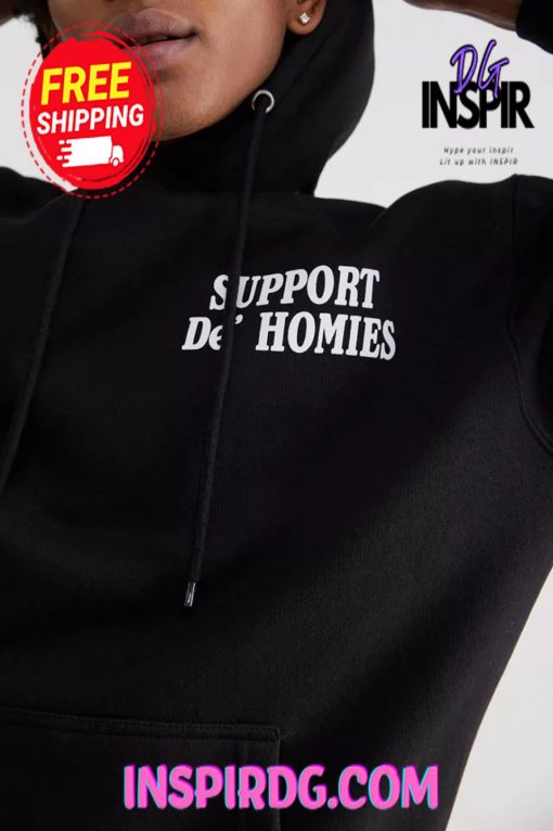 Urban Outfitters ZTRA UO Exclusive Support De Hood Pullover Hoodie Sweatshirt