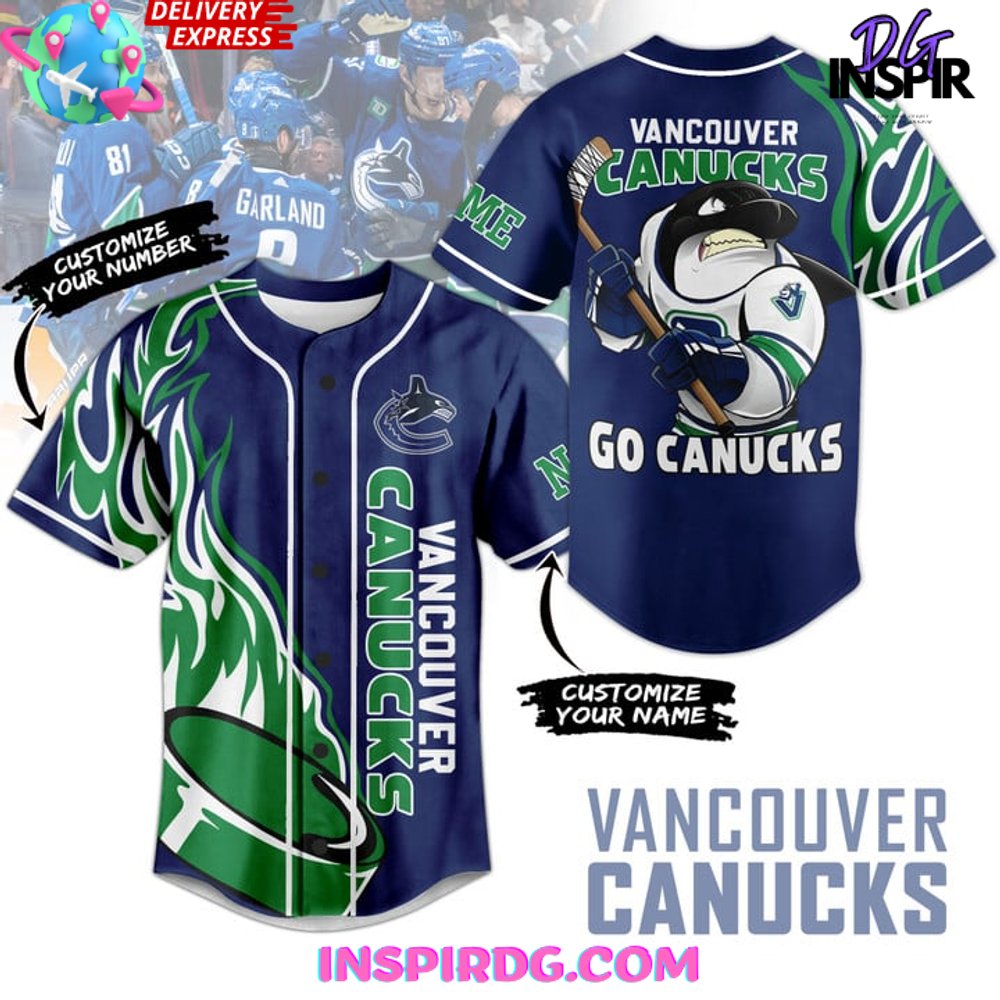 Personalized canucks jersey on sale