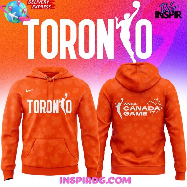 WNBA Toronto Unisex Orange Hoodie
