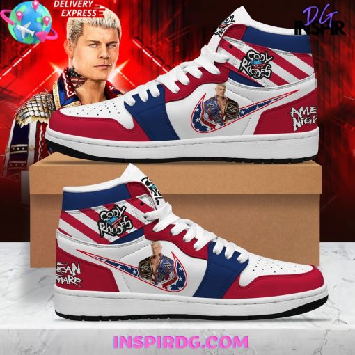 WWE American Nightmare Cody Rhodes Limited Edition Air Jordan 1