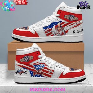 Wwe custom shoes hotsell