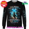 Way Maker Miracle Worker Lion Cross Light Colorful Sweatshirt