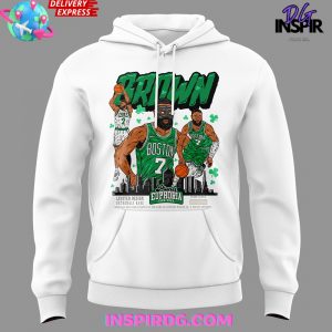 Boston Celtics BROWN 7 Trending Hoodie TShirt