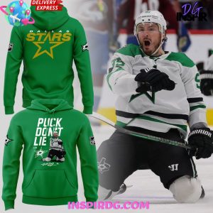 Dallas Stars Hockey Puck Dont Lie Hoodie