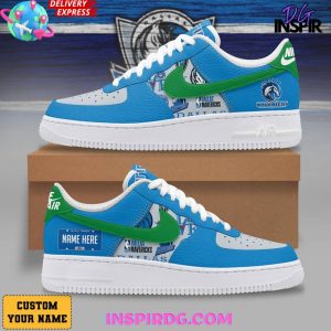 Dallas Mavericks Fan Custom Air Force 1 Shoes - InspirDG