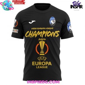 Atalanta BC UEFA Europa League Champions 2024 Hoodie TShirt Polo