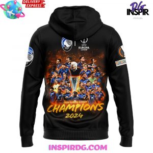 Atalanta BC UEFA Europa League Champions 2024 Hoodie TShirt Polo