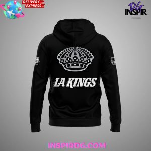 Los Angeles Kings New ERA Black Primary Logo Hoodie