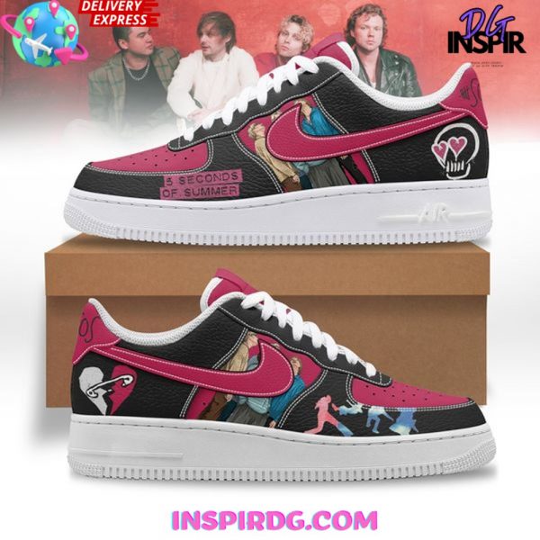 5 Seconds of Summer Limited Edition Air Force 1