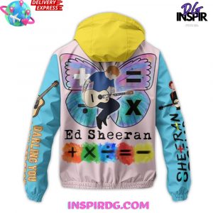 Ed Sheeran Squad Windbreaker Outdoor Zipper Hoodie