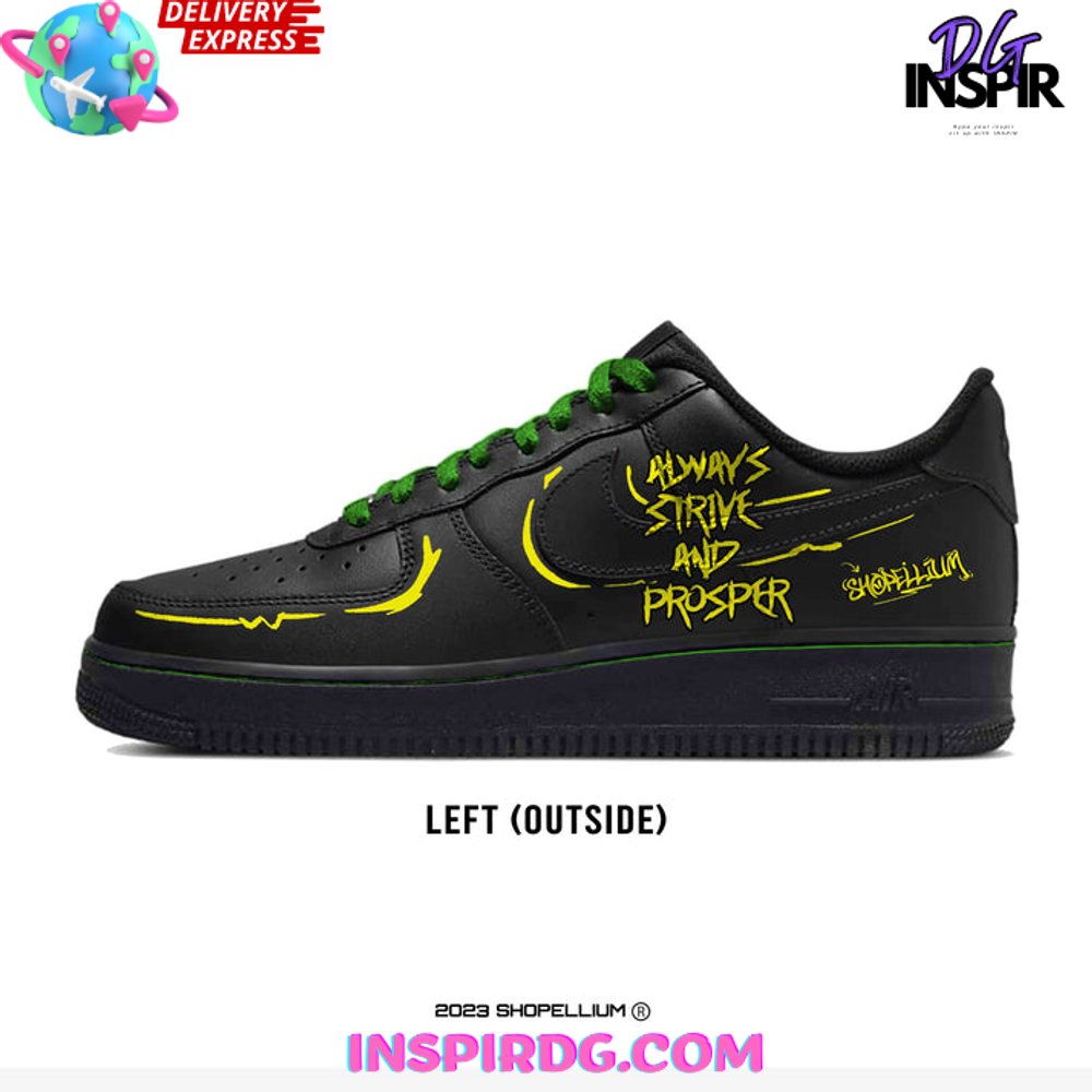 Custom made Nike Air Force 1s Asap fashion Rocky