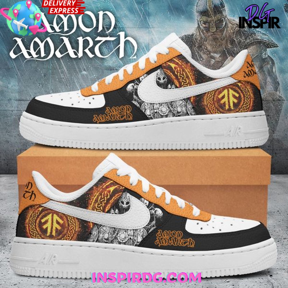 Amon Amarth Vikings Limited Edition Air Force 1 - InspirDG