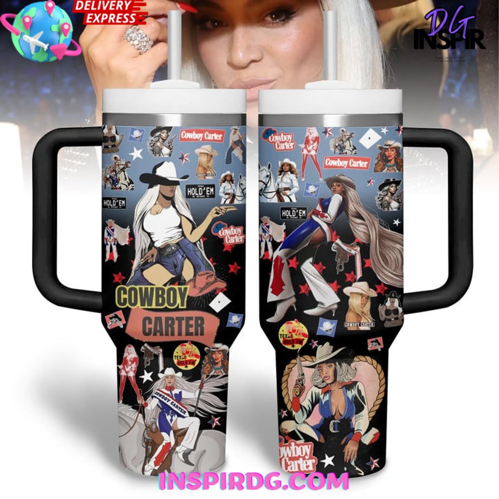 Beyoncé American Cowboy Carter Stanley Tumbler 40z - InspirDG