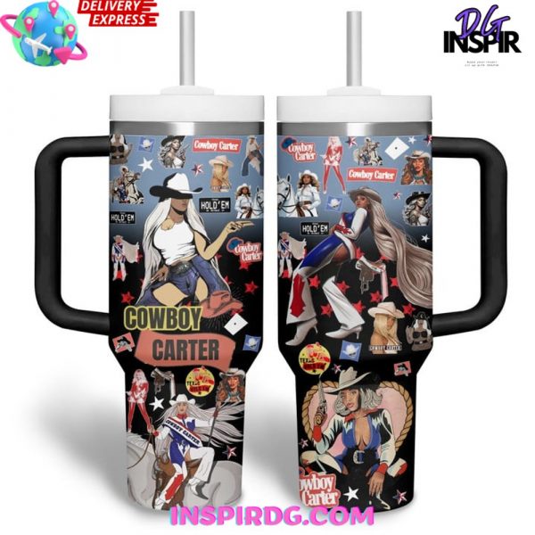 Beyoncé American Cowboy Carter Stanley Tumbler 40z