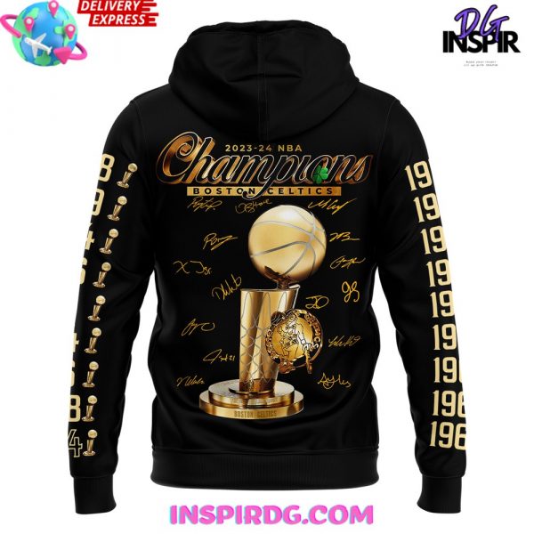 Boston Celtics 18-Time NBA Finals Champions Hoodie Set