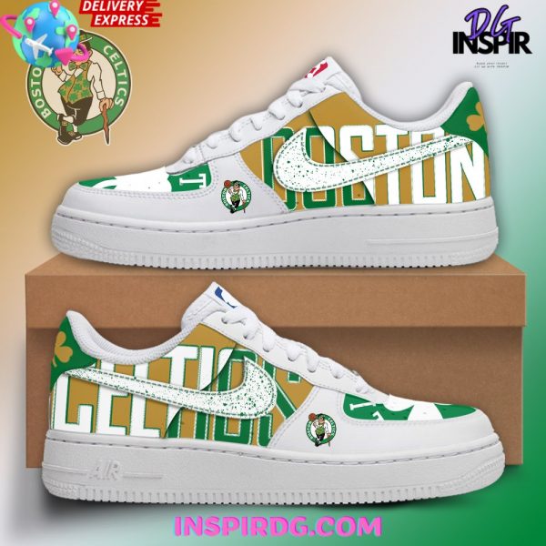 Boston Celtics 2024 Limited Edition Air Force 1 Shoes