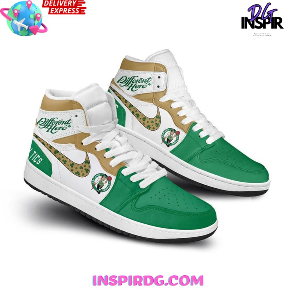 NBA Boston Celtics 2024 World Champions Nike Air Jordan 1 InspirDG