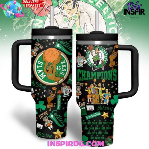 Boston Celtics Scooby Doo Stanley Tumbler Cup