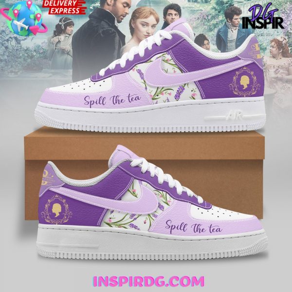 Bridgerton Spill The Tea Nike Air Force 1 Sneaker