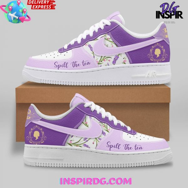 Bridgerton Spill The Tea Nike Air Force 1 Sneaker