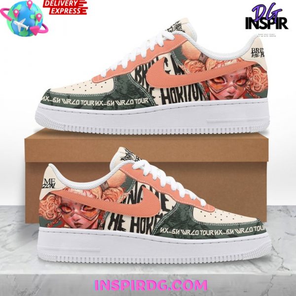 Bring Me the Horizon Nex Gen World Tour Nike Air Force 1