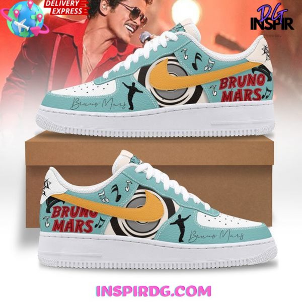 Bruno Mars 24K Magic Nike Air Force 1 Shoes