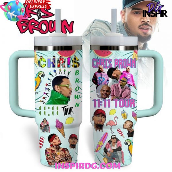 Chris Brown 11:11 Tour Limited Stanley Tumbler Cup