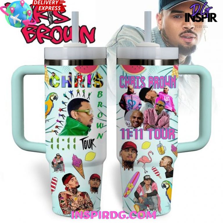 Chris Brown 1111 Tour Limited Stanley Tumbler Cup