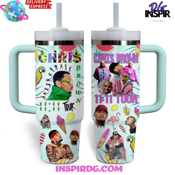 Chris Brown 11:11 Tour Limited Stanley Tumbler Cup