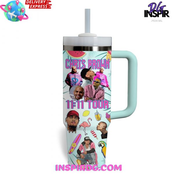 Chris Brown 11:11 Tour Limited Stanley Tumbler Cup