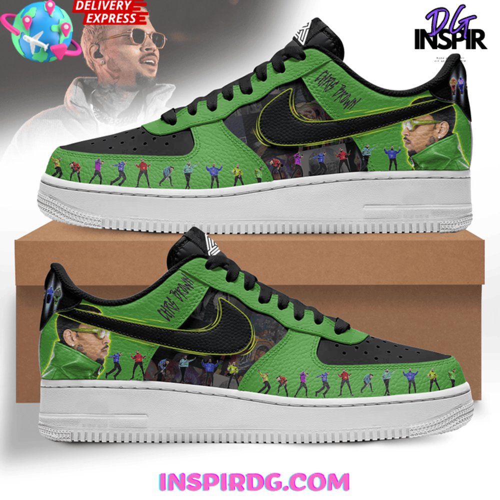 Chris Brown x Nike Limited Edition Air Force 1 Sneaker InspirDG