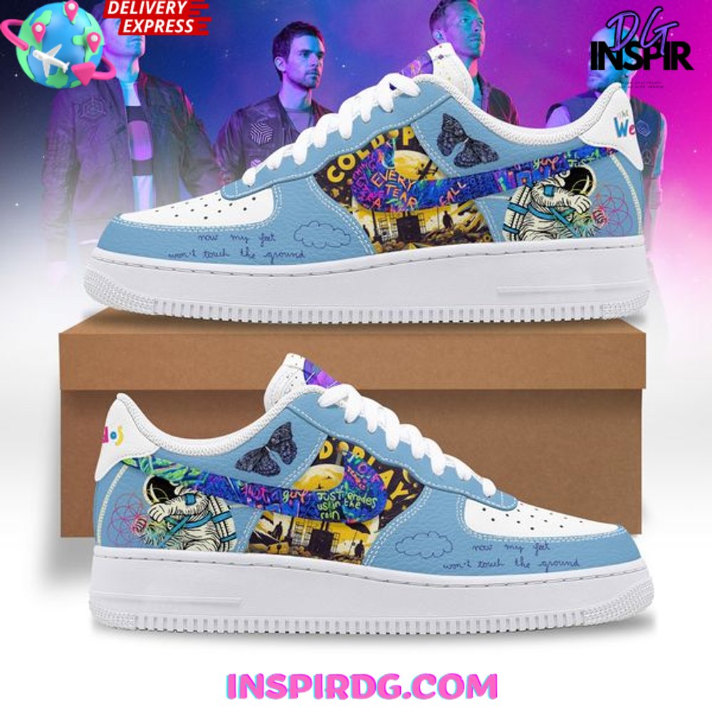 Coldplay Weirdos Nike Air Force 1 Shoes InspirDG