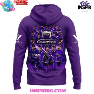 Minnesota PWHL Champions Walter Cup Hoodie