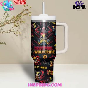 Deadpool Wolverine Stanley Tumbler Cup