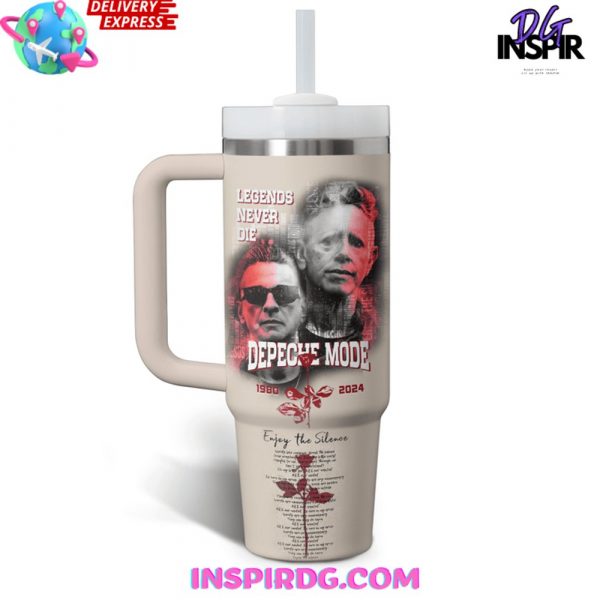 Depeche Mode Legends Never Die Stanley Tumbler Cup