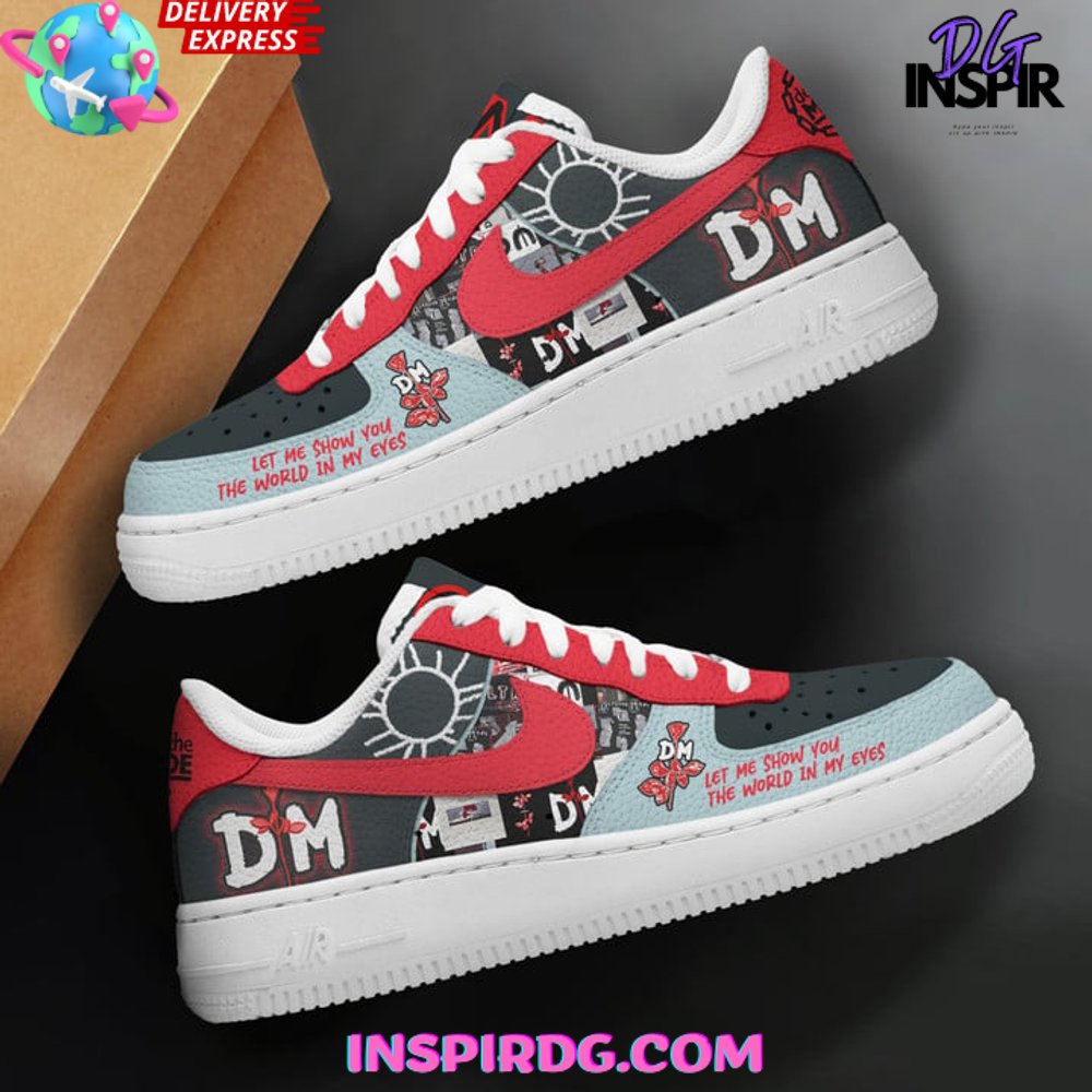 Depeche Mode x Nike Limited Edition Air Force 1 Sneaker InspirDG