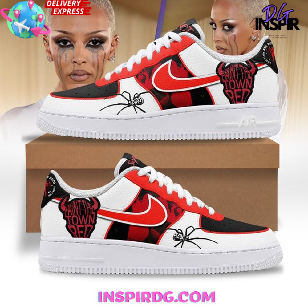 Doja Cat Paint The Town Red Air Force 1 InspirDG