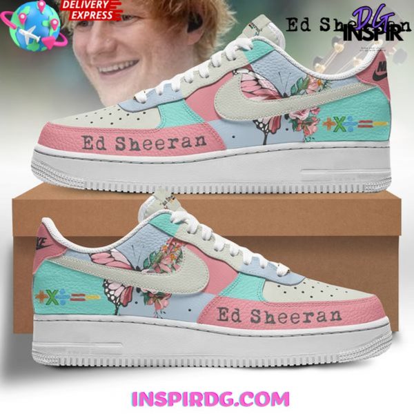 Ed Sheeran Butterfly Limited Edition Air Force 1 Sneaker