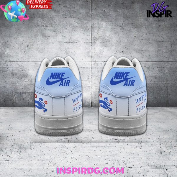 England Euro 2024 Limited Edition Air Force 1 Sneaker
