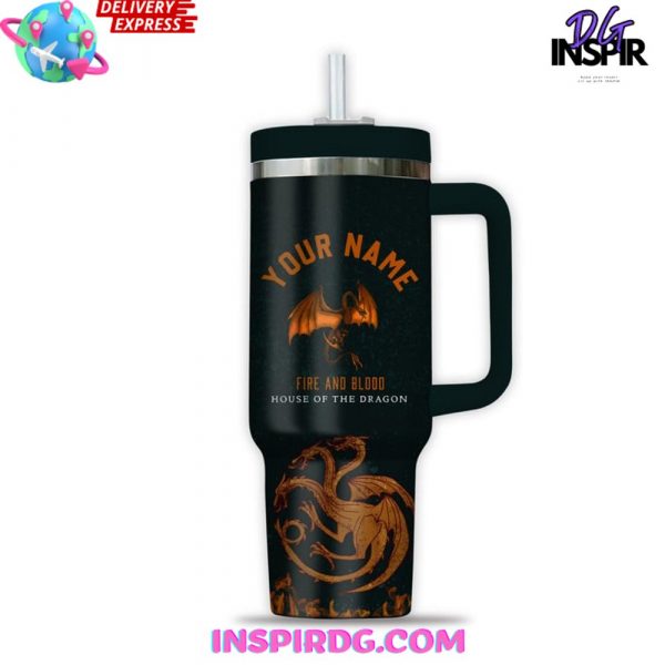 Fire And Blood House Of The Dragon Stanley Tumbler Cup
