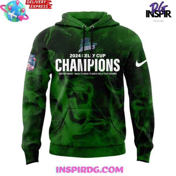 Florida Everblades Back To Back 2024 Kelly Cup Champions Hoodie Set